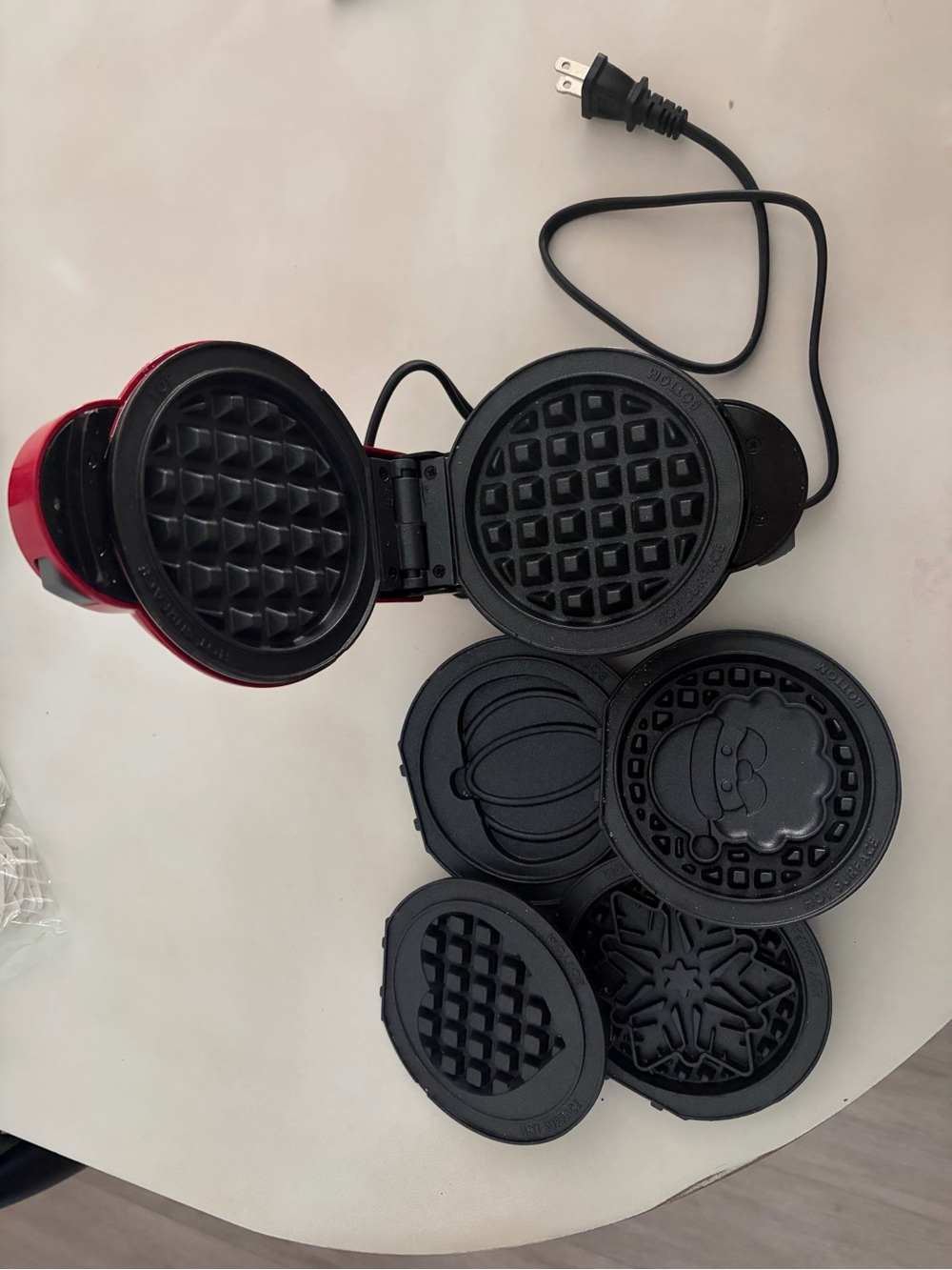 Dash Red Mini Waffle and Treat Maker - Picture 2 of 2